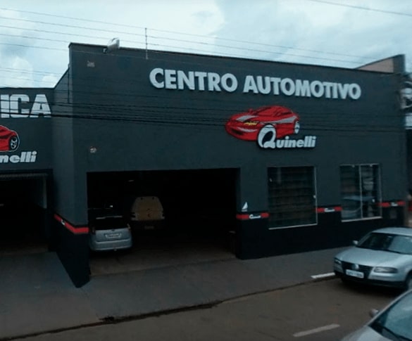 Fachada loja Quinelli Centro Automotivo