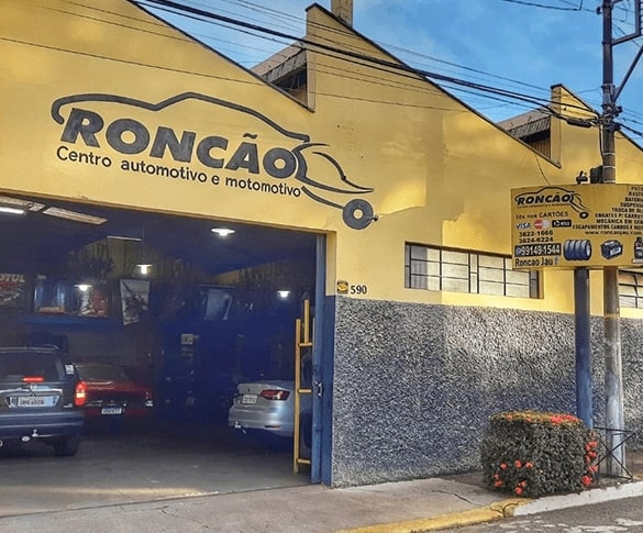 Fachada loja Roncão Centro Automotivo